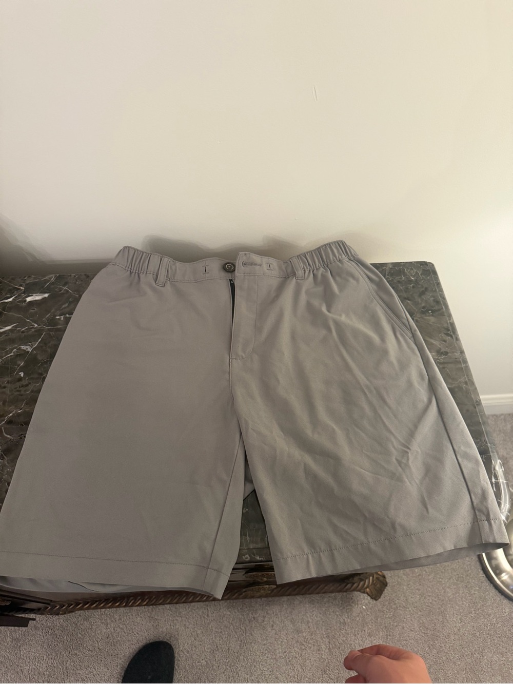 Chubbies Men’s Everywear Shorts – Grey – Large – 8” Inseam